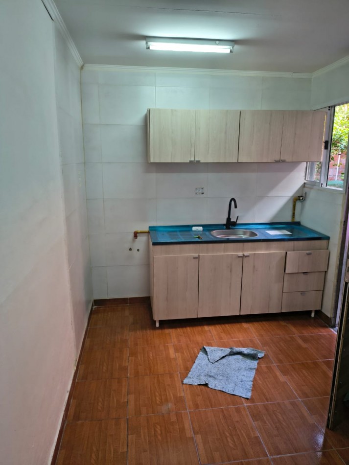 Departamento un  ambiente y medio
